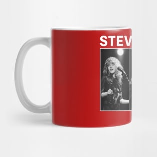 Stevie Nicks on Stage Black Style Mug